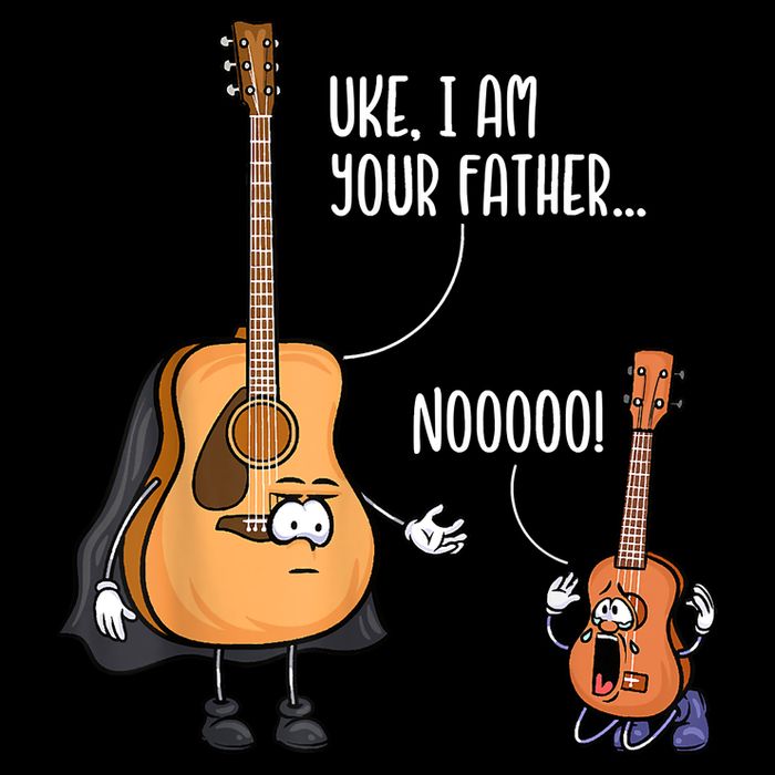 Funny Guitar , Ukelele , Uke I Am Your Father City Backpack