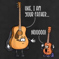 Funny Guitar , Ukelele , Uke I Am Your Father Adult Drive Performance Visor