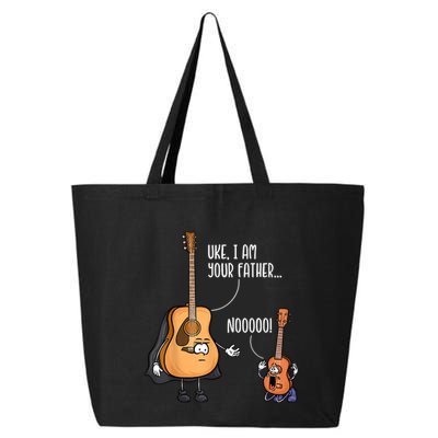 Funny Guitar , Ukelele , Uke I Am Your Father 25L Jumbo Tote