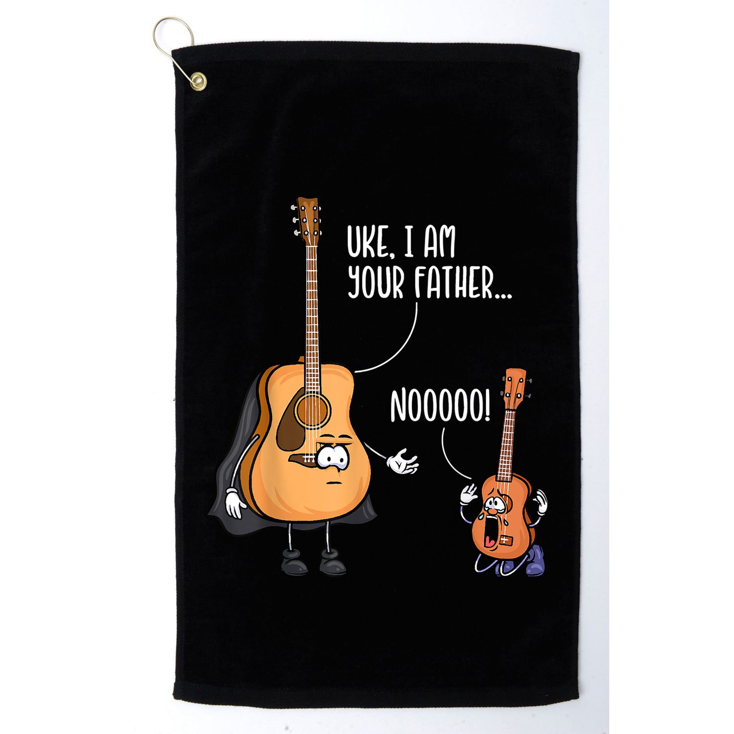 Funny Guitar , Ukelele , Uke I Am Your Father Golf Towel
