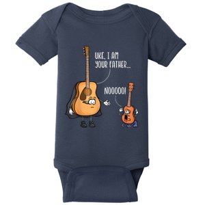 Funny Guitar , Ukelele , Uke I Am Your Father Baby Bodysuit