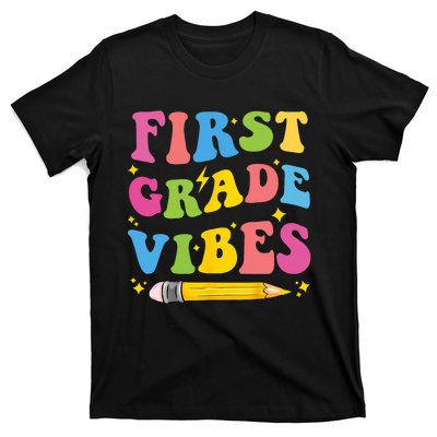 First Grade Vibes Back To School 1st Grade T-Shirt