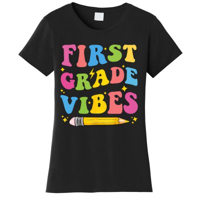 First Grade Vibes Back To School 1st Grade Women's T-Shirt