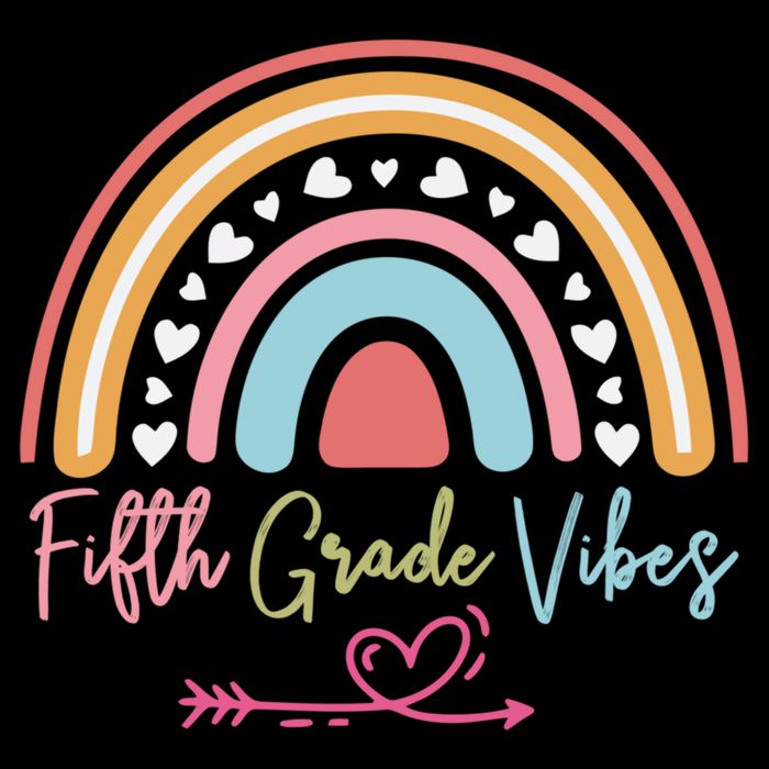 Fifth Grade Vibes Rainbow Teacher 5Th Grade Tee Meaningful Gift Cooling Performance Crew T-Shirt