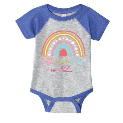 Fifth Grade Vibes Rainbow Teacher 5Th Grade Tee Meaningful Gift Infant Baby Jersey Bodysuit