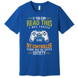 Funny Gamer Video Games Gift Idea Gaming Great Gift Cute Gift Premium T-Shirt