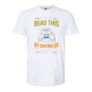 Funny Gamer Video Games Gift Idea Gaming Great Gift Cute Gift Softstyle CVC T-Shirt