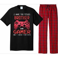 Funny Gamer Vintage Video Games For Boy Brother Son Pajama Set