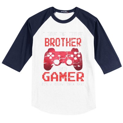 Funny Gamer Vintage Video Games For Boy Brother Son Baseball Sleeve Shirt