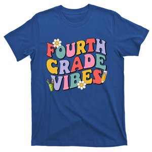 Fourth Grade Vibes Back To School 4Th Grade Team 1St Day Gift T-Shirt