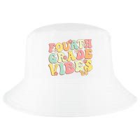 Fourth Grade Vibes Hello Team 4th Grade Teacher Kids Retro Cool Comfort Performance Bucket Hat