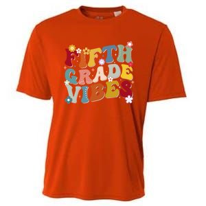 Fifth Grade Vibes Teacher And Students First Day Of School Cute Gift Cooling Performance Crew T-Shirt