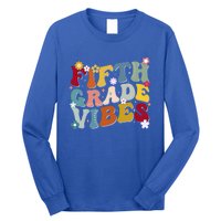 Fifth Grade Vibes Teacher And Students First Day Of School Cute Gift Long Sleeve Shirt