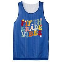 Fifth Grade Vibes Teacher And Students First Day Of School Cute Gift Mesh Reversible Basketball Jersey Tank