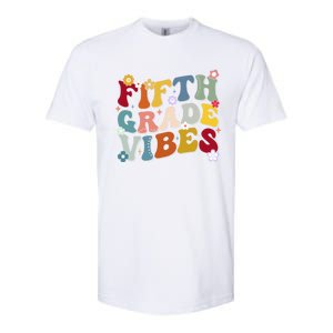 Fifth Grade Vibes Teacher And Students First Day Of School Cute Gift Softstyle CVC T-Shirt