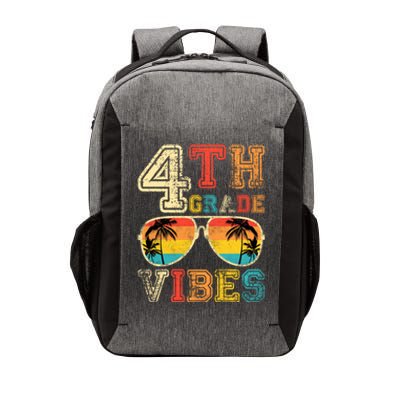 Fourth Grade Vibes Back To School Retro 4Th Grade Teacher Gift Vector Backpack