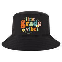 First Grade Vibes 1st Grade Team Retro 1st Day Of School Cool Comfort Performance Bucket Hat