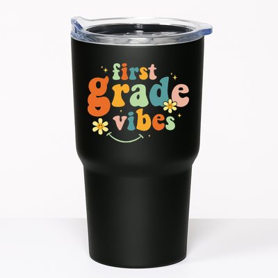 First Grade Vibes 1st Grade Team Retro 1st Day Of School Tumbler
