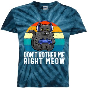 Funny Gaming Video Game Lover Gaming Cat Gaming Kids Tie-Dye T-Shirt