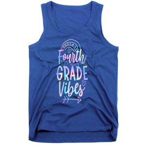 Fourth Grade Vibes Back To School Vibrant Picture Funny Gift Tank Top