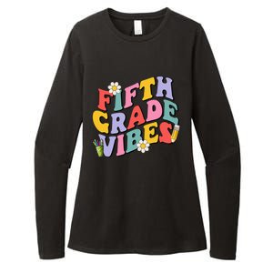 Fifth Grade Vibes Back To School 5th Grade Team 1st Day Womens CVC Long Sleeve Shirt