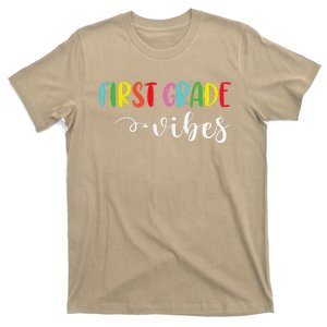 First Grade Vibes 1st Grade Team First Day Of School Teacher T-Shirt