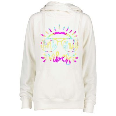 Fourth Grade Vibes Hello Fourth Grade Team Fourth Grade Meaningful Gift Womens Funnel Neck Pullover Hood