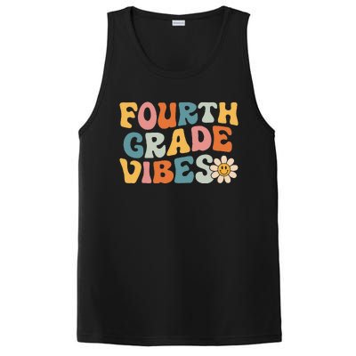 Fourth Grade Vibes 4th Grade Team Retro 1st Day Of School PosiCharge Competitor Tank