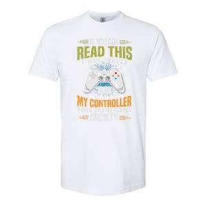 Funny Gamer Video Games Gift Idea Gaming Gift Softstyle CVC T-Shirt