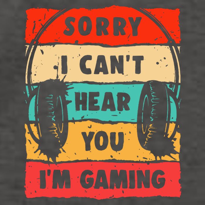 Funny Gamer Video Gaming Sorry I CanT Here You Vector Backpack