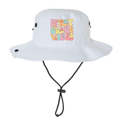First Grade Vibes 1st Grade 1st Day Of School Teacher Bucket Hat