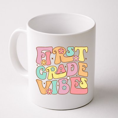 First Grade Vibes 1st Grade 1st Day Of School Teacher Mug