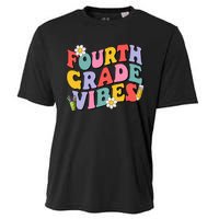 Fourth Grade Vibes Back To School 4th Grade Team 1st Day Cooling Performance Crew T-Shirt