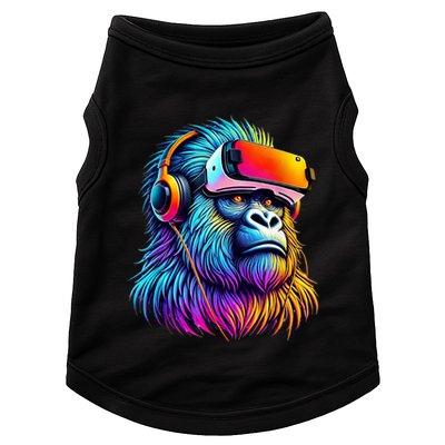 Funny Gorilla Vr Playing Tag Adult Gorilla Vr Gamer Doggie Tank