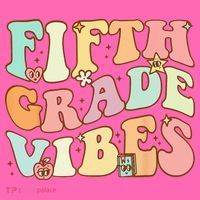 Fifth Grade Vibes 5th Grade Team Retro 1st Day Of School Stripe Pom Pom Beanie