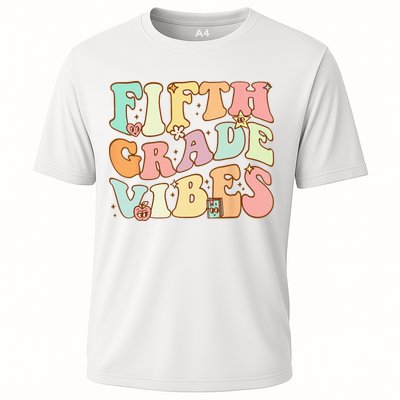 Fifth Grade Vibes 5th Grade Team Retro 1st Day Of School Performance Shirt