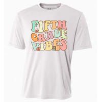 Fifth Grade Vibes 5th Grade Team Retro 1st Day Of School Cooling Performance Crew T-Shirt