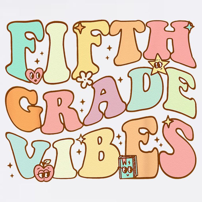 Fifth Grade Vibes 5th Grade Team Retro 1st Day Of School Button