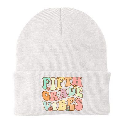 Fifth Grade Vibes 5th Grade Team Retro 1st Day Of School Beanie