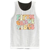 Fifth Grade Vibes 5th Grade Team Retro 1st Day Of School Mesh Reversible Basketball Jersey Tank