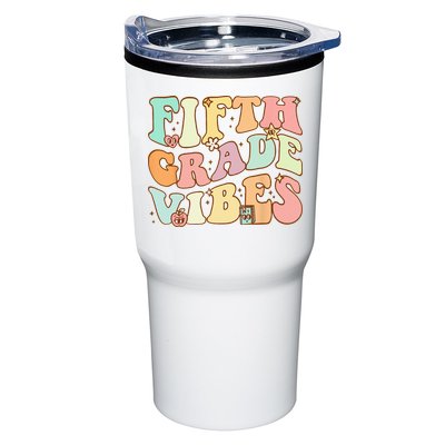 Fifth Grade Vibes 5th Grade Team Retro 1st Day Of School Tumbler