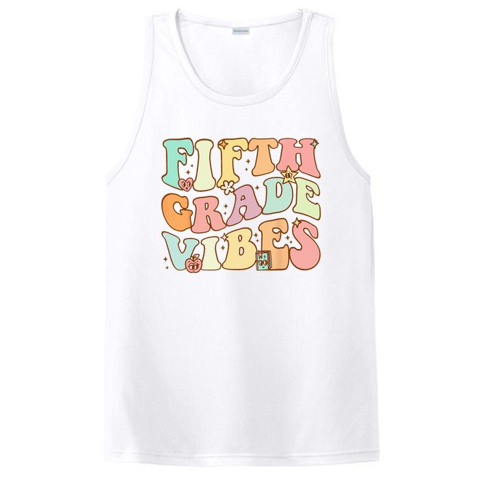 Fifth Grade Vibes 5th Grade Team Retro 1st Day Of School PosiCharge Competitor Tank