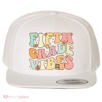 Fifth Grade Vibes 5th Grade Team Retro 1st Day Of School Wool Snapback Cap