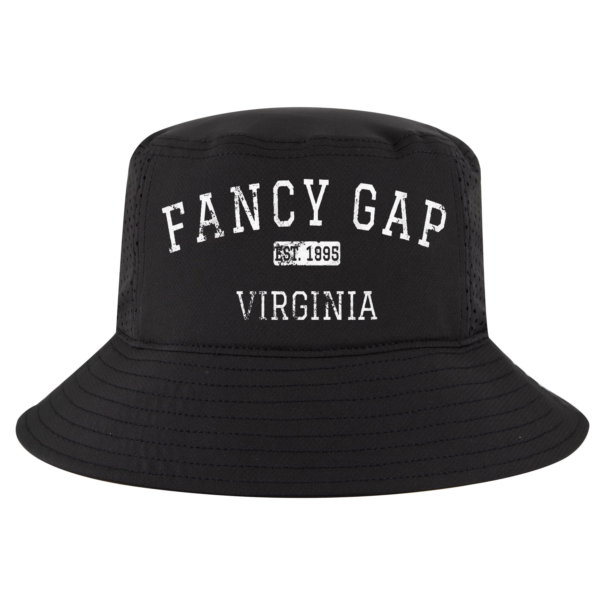 Fancy Gap Virginia VA Vintage Cool Comfort Performance Bucket Hat