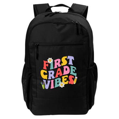 First Grade Vibes Back To School 1st Grade Team 1st Day Daily Commute Backpack