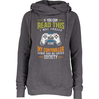 Funny Gamer Video Games Gift Idea Gaming Gift Great Gift Cool Gift Womens Funnel Neck Pullover Hood