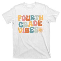 Fourth Grade Vibes 4th Grade Team Retro 1st Day Of School T-Shirt