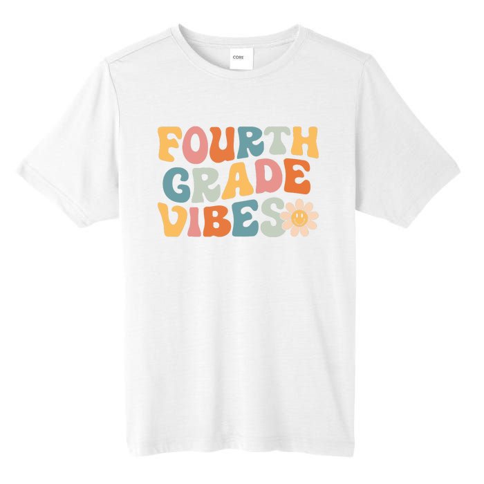 Fourth Grade Vibes 4th Grade Team Retro 1st Day Of School Tall Fusion ChromaSoft Performance T-Shirt