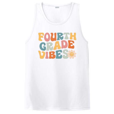 Fourth Grade Vibes 4th Grade Team Retro 1st Day Of School PosiCharge Competitor Tank