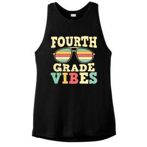 Fourth Grade Vibes Cute 4Th Grade Great Gift Ladies PosiCharge Tri-Blend Wicking Tank